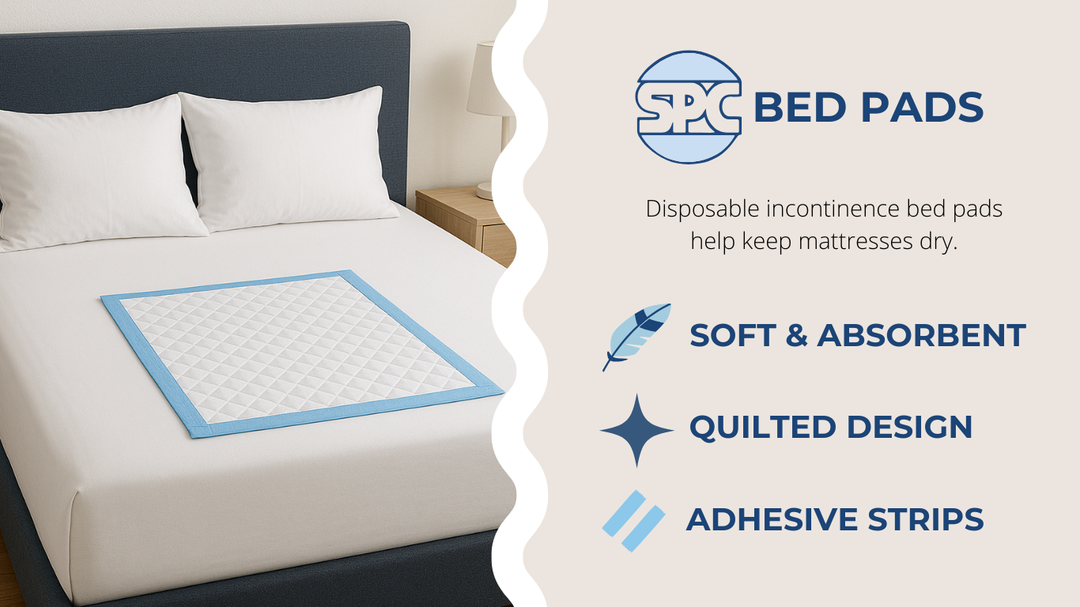spc bed pads for incontinence mattress protection