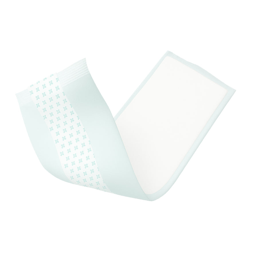 Light blue SPC Thin Incontinence Pads on a white background