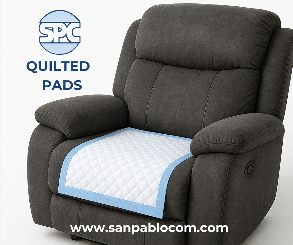 SPC Disposable Underpads with Adhesive 30 x 36 Super Absorbent Bed Pads (75 ct)