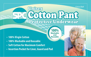 SPC unisex protective cotton reusable underwear