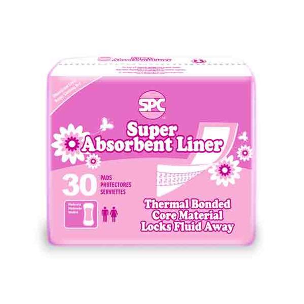 SPC Super Absorbent Incontinence Panty Liners 180 count